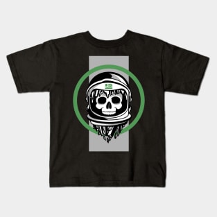 Dead astronaut with halo Kids T-Shirt